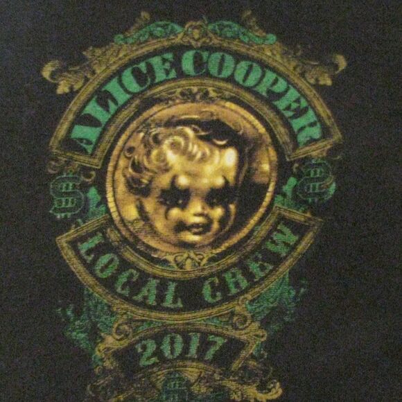 Alice Cooper Local Crew 2017 T-Shirt - Picture 3 of 6